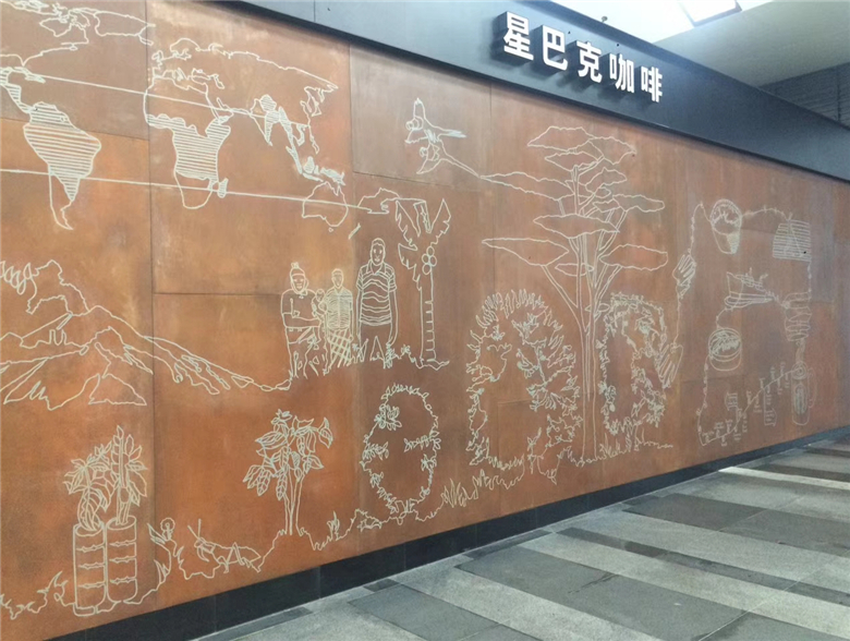 海沧耐候钢幕墙
